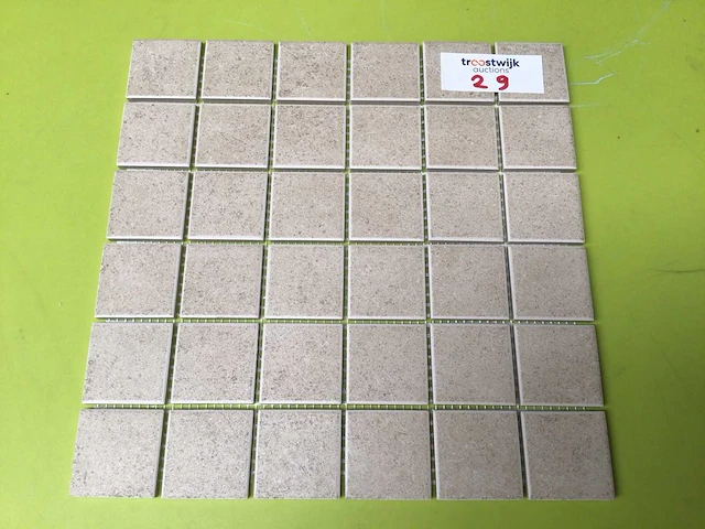 Villeroy & boch beige 5x5 cm mozaïek wandtegel 19 m² - afbeelding 4 van  4