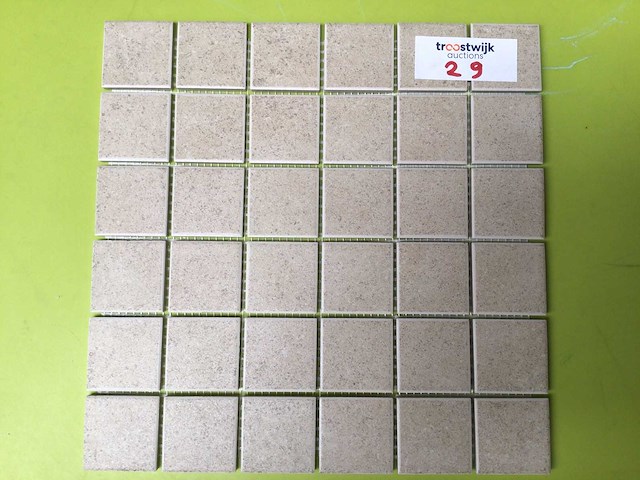 Villeroy & boch beige 5x5 cm mozaïek wandtegel 19 m² - afbeelding 1 van  1