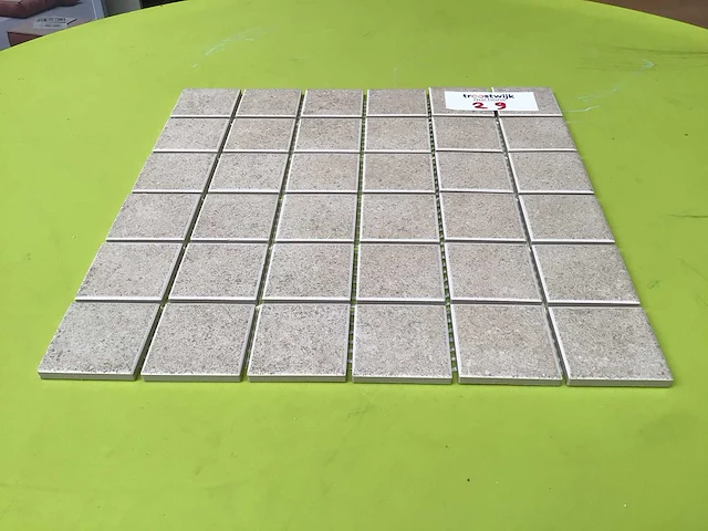 Villeroy & boch beige 5x5 cm mozaïek wandtegel 19 m² - afbeelding 4 van  4