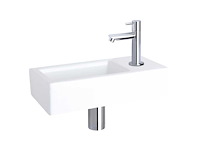 Villeroy & boch & differenz - 2 modellen - kraangat rechts - fontein 2x - afbeelding 1 van  10