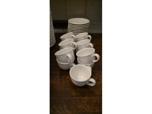 Villeroy & boch espresso kop en schotel uit de cortina collectie - 13 stuks - afbeelding 1 van  2