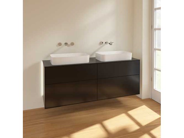 Villeroy & boch finion 160cm g72200pd wastafelonderkast met led verlichting - afbeelding 1 van  6