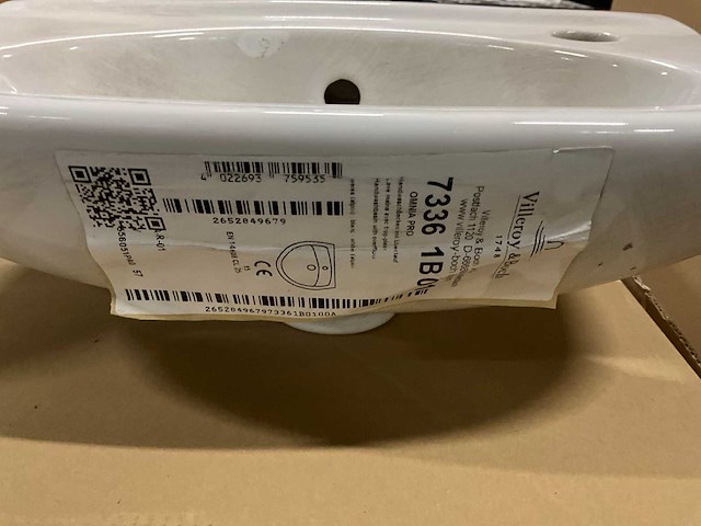 Villeroy & boch / geberit wastafel (6x) - afbeelding 3 van  6