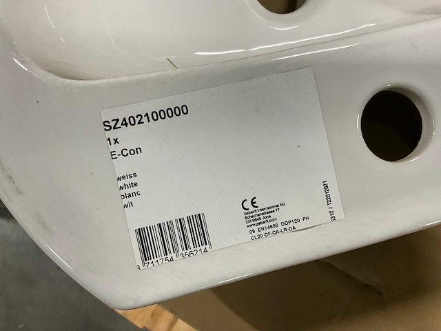 Villeroy & boch / geberit wastafel (6x) - afbeelding 5 van  6