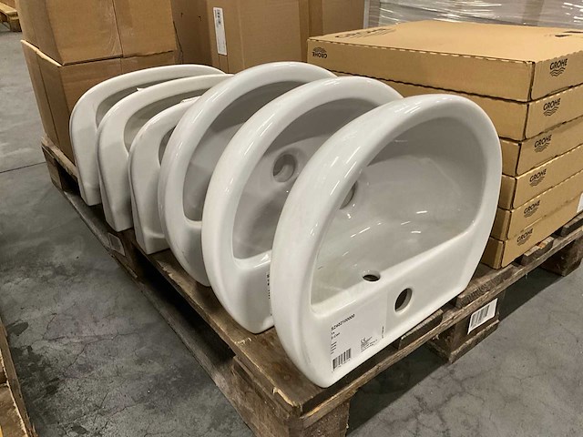 Villeroy & boch / geberit wastafel (6x) - afbeelding 6 van  6