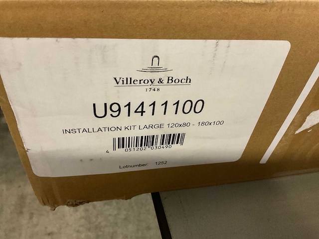 Villeroy & boch installatie kit large douchevloer - afbeelding 4 van  4