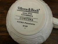 Villeroy & boch kop en schotels uit de cortina collectie - 13 stuks - afbeelding 2 van  2