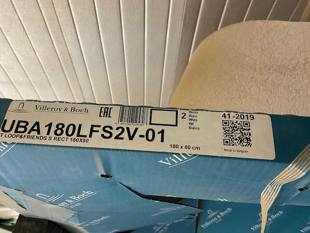 Villeroy & boch loop & friends 180x80cm inbouwbad - afbeelding 4 van  4