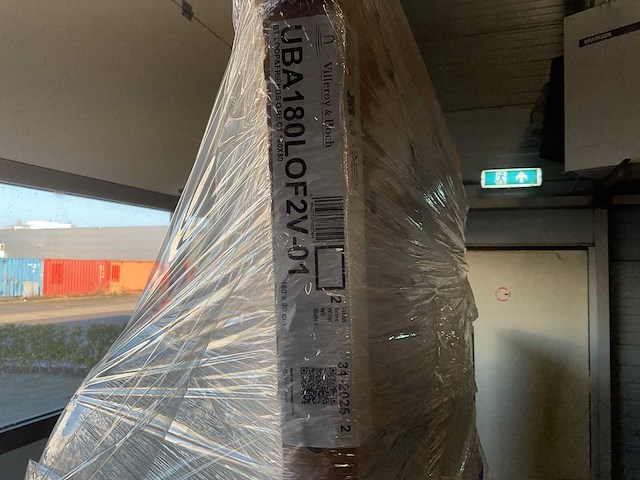 Villeroy & boch loop & friends oval rechthoek 180x80cm uba180lof2v-91 inbouwbad - afbeelding 3 van  3