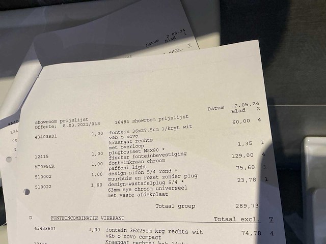 Villeroy & boch o novo fontein - afbeelding 4 van  4