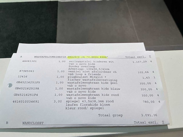 Villeroy & boch o novo kinder wastafelopstelling - afbeelding 8 van  8