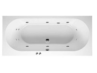 Villeroy & boch oberon 2.0 180x80cm ucc180obr2a1v01 bad met whirlpoolsysteem - afbeelding 1 van  4