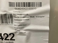 Villeroy & boch oberon 2.0 180x80cm ucc180obr2a2v01 bad met whirlpoolsysteem - afbeelding 5 van  5