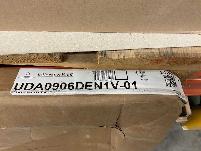 Villeroy & boch o.novo 90x90cm uda0906den1v-01 douchebak - afbeelding 2 van  2