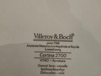 Villeroy & boch platte borden uit de cortina collectie - 75 stuks - afbeelding 2 van  2