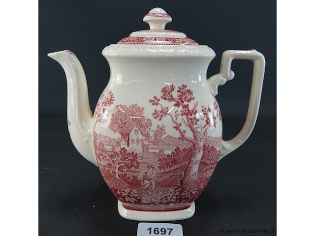 Villeroy & boch rusticana rot koffiepot - afbeelding 1 van  5
