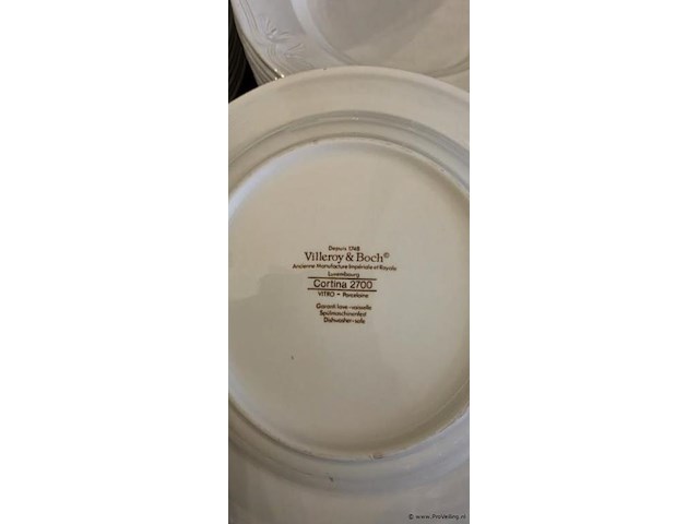 Villeroy & boch soepbord uit de cortina collectie - 37 stuks - afbeelding 2 van  2