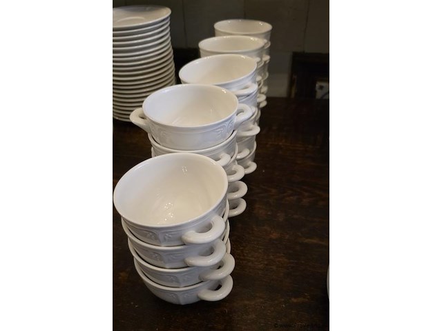 Villeroy & boch soepkop uit de cortina collectie - 24 stuks - afbeelding 1 van  2