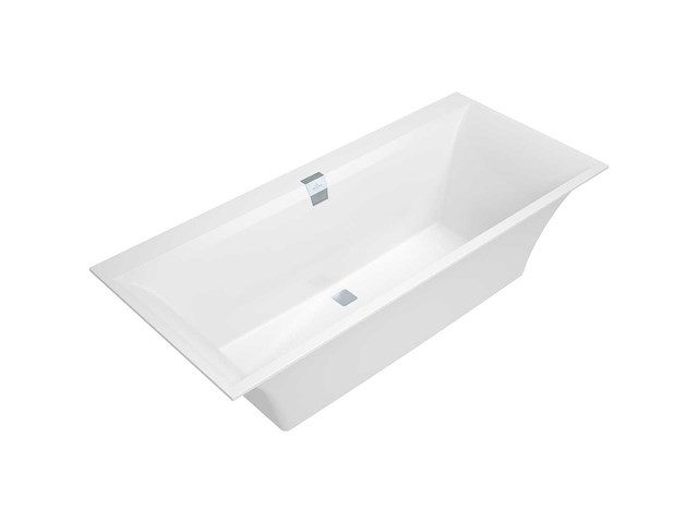 Villeroy & boch squaro edge 12 180x80cm ubq180sq2edv-01 inbouw bad - afbeelding 1 van  6