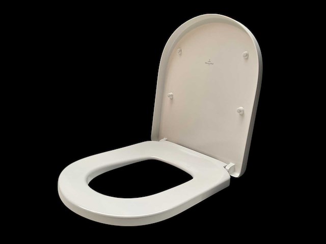 Villeroy & boch subway 2.0 comfort toiletzitting softclose wit - afbeelding 1 van  3