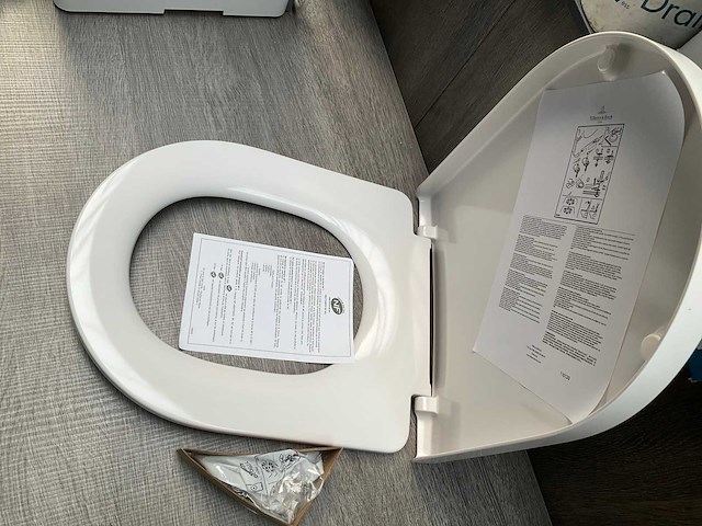 Villeroy & boch subway 9m556101 toiletzitting - afbeelding 3 van  6