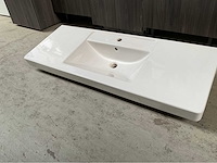 Villeroy & boch subway plus 130x48cm wastafel - afbeelding 3 van  6