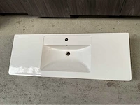 Villeroy & boch subway plus 130x48cm wastafel - afbeelding 4 van  6