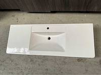 Villeroy & boch subway plus 130x48cm wastafel - afbeelding 4 van  6