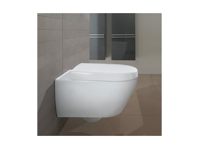 Villeroy & boch toiletpot subway 2.0 wit - afbeelding 4 van  6