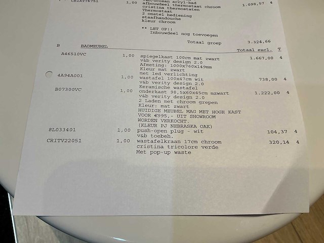 Villeroy & boch verity design 2.0 wastafelopstelling - afbeelding 9 van  9