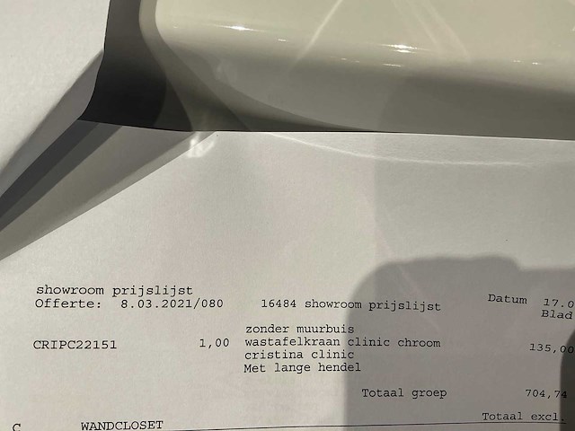 Villeroy & boch vicare zorg wastafel - afbeelding 7 van  7