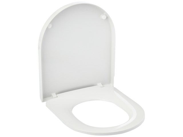 Villeroy & bochtoiletbril u bahn 2.0 wit - afbeelding 1 van  2