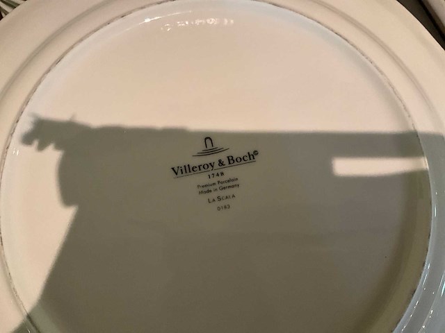Villeroy en boch la scala dinerbord (48x) - afbeelding 3 van  4
