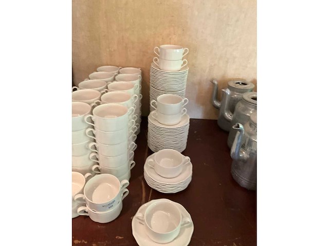 Villeroy en boch la scala soepkom en schotel (70x) - afbeelding 4 van  5