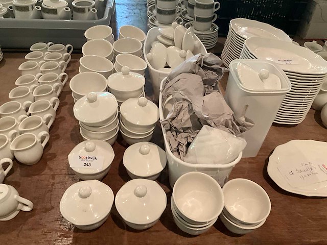 Villeroy en boch suikerpot met deksel (48x) - afbeelding 2 van  4