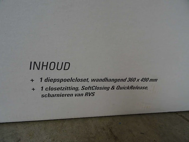 Villeroy&boch - o.novo combi-pack - 5688h101 - wandcloset - afbeelding 2 van  3