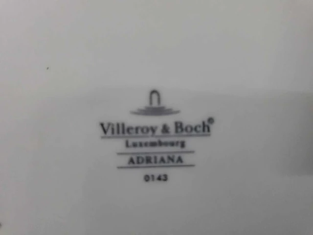 Villeroy&boch - porseleinen dinerbord (33x) - afbeelding 3 van  3