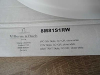 Villeroy&boch - skyla - 8m81s1rw - wc-bril - afbeelding 2 van  2
