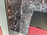 Villeroy&boch burgundy badmeubel met wandkasten en waskommen - afbeelding 5 van  16