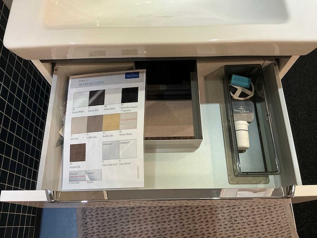 Villeroy&boch subway 2.0 wastafelopstelling - afbeelding 4 van  7