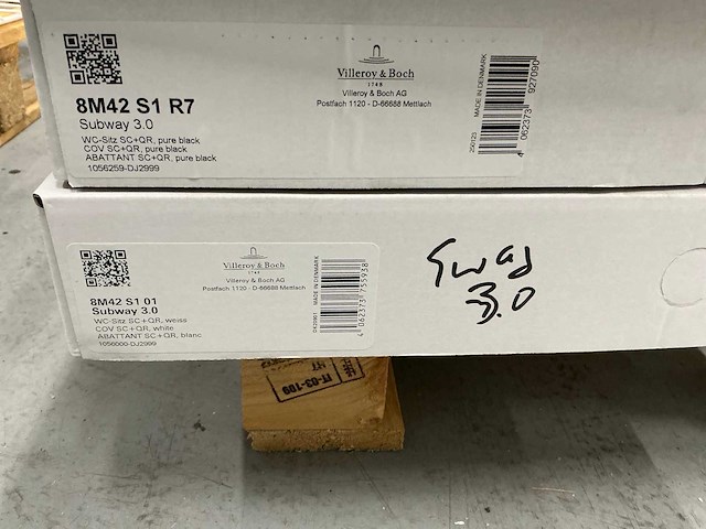 Villeroy&boch subway toiletbril (4x) - afbeelding 3 van  5