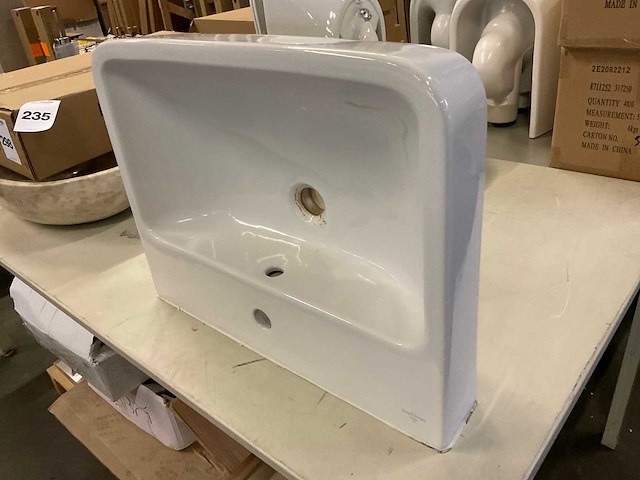 Villeroy&boch wastafel 60x46 cm - afbeelding 2 van  3