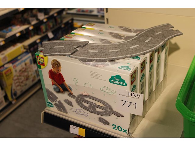 Vilten wegdelen ses, vijf verpakkingen. - afbeelding 1 van  2