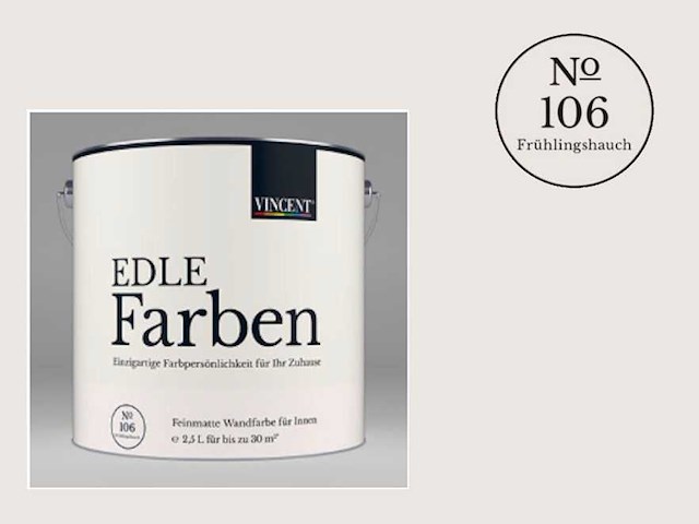 Vincent - edle farben - no.106 frühlingshauch - 2,5l verf - afbeelding 1 van  7