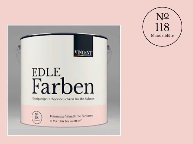 Vincent - edle farben - no.118 mandelblüte - 2,5l verf - afbeelding 1 van  7