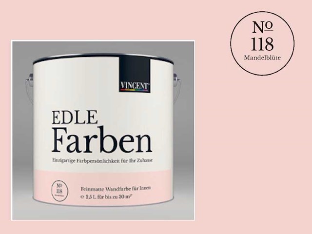 Vincent - edle farben - no.118 mandelblüte - 2,5l verf - afbeelding 1 van  7