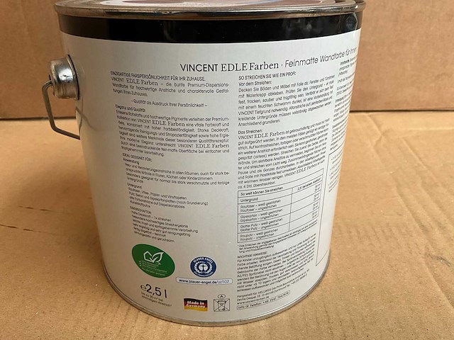Vincent - edle farben - no.207 gezeitenspiel - 2,5l verf - afbeelding 5 van  6