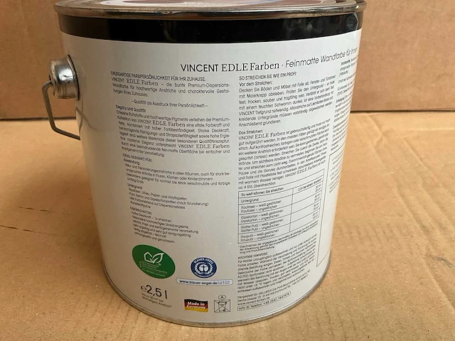 Vincent - edle farben - no.207 gezeitenspiel - 2,5l verf - afbeelding 4 van  7