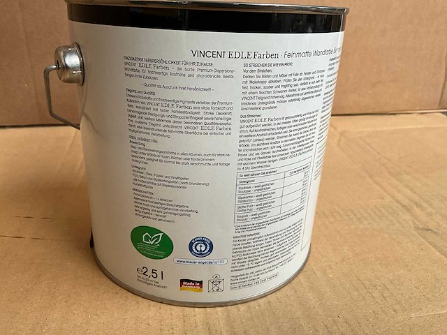 Vincent - edle farben - no.225 flaschenpost - 2,5l verf - afbeelding 6 van  7