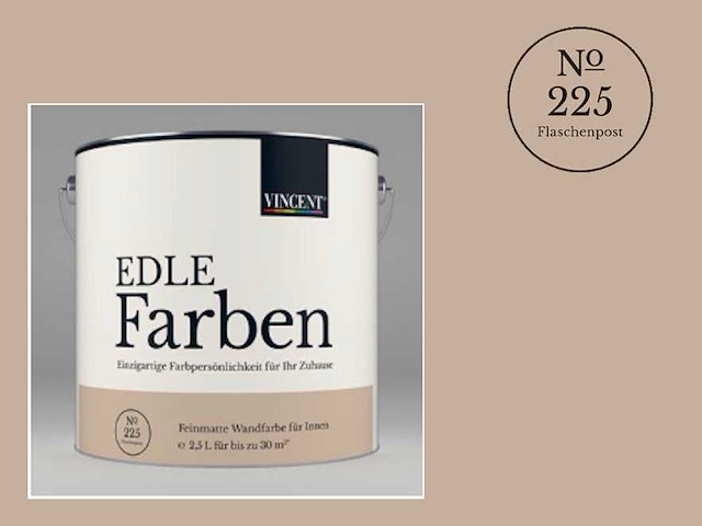 Vincent - edle farben - no.225 flaschenpost - 2,5l verf - afbeelding 1 van  7